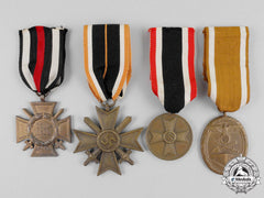 Four First And Second War German Medals/Decorations/Awards