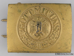 Kriegsmarine Em Parade Belt Buckle