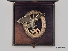 Germany, Luftwaffe. An Observer’s Badge, With Case, By Wilhelm Deumer