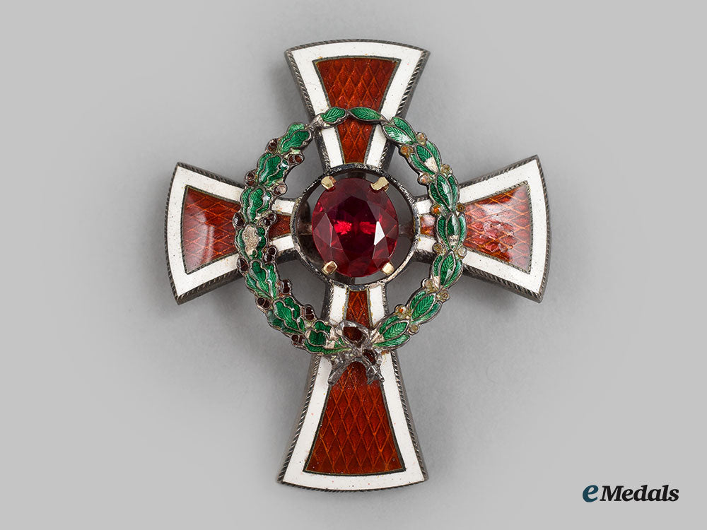 austria,_imperial._an_honour_decoration_of_the_red_cross,_officer’s_cross_with_stone_center_l22_mnc0113_433_2