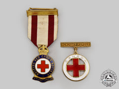 Canada, United Kingdom. Two Red Cross Society Medals