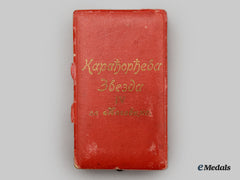 Serbia, Kingdom. A Case Of Issue For The Order Of Karageorge, Iv Class