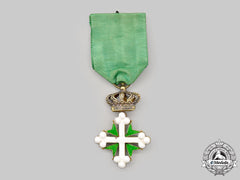 Italy, Kingdom. An Order Of St. Maurice And St. Lazarus, Officer’s Cross, C. 1870