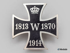 Germany, Imperial. A First World War Iron Cross Patriotic Badge