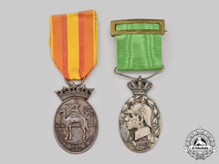 Spain, Kingdom, Facist State. Two Campaign Medals