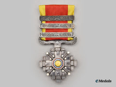 Japan, Manchukuo. An Order Of The Pillars Of The State, Vi Class