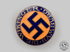 Germany, Third Reich. A Hamburg Vikings Rowing Club Membership Badge