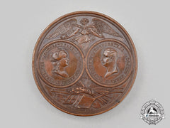 Russia, Imperial. A Table Medal The Centenary Of The Imperial Free Economic Society, 1860