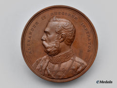 Russia, Imperial. An 1874 Medal For The Visit Of Tsar Alexander Ii To London, By Charles Wiener