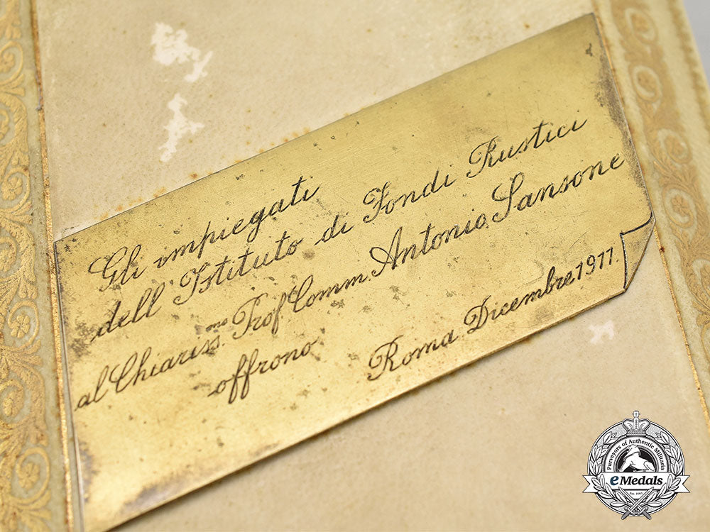 italy,_kingdom._an_order_of_st._maurice&_st._lazarus,_commander,_to_professor_antonio_sansone,_fondi_rustici_institute1911_l22_mnc2332_138_1_1