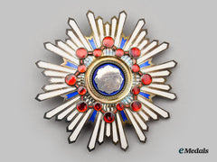 Japan, Empire. An Order Of The Sacred Treasure, Breast Star