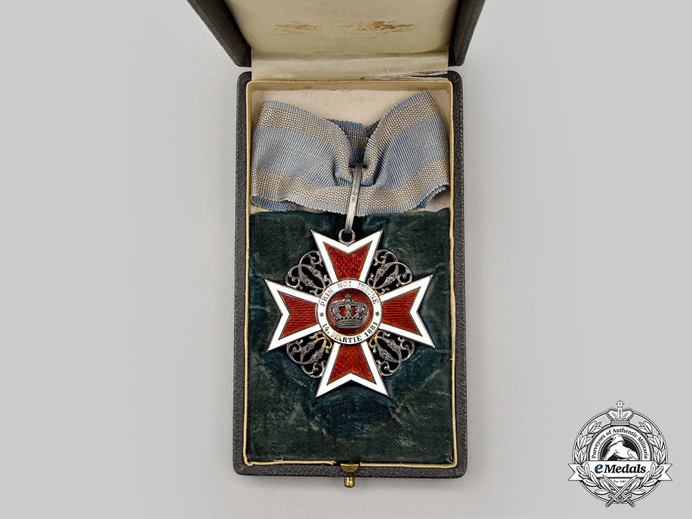 romania,_kingdom._an_order_of_the_crown_of_romania,_iii_class_commander,_civil_division_l22_mnc2358_158