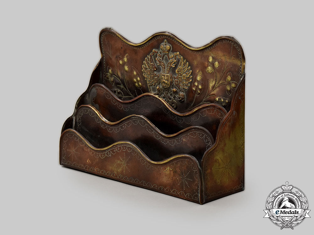 russia,_imperial._a_trench_art_letter_holder_l22_mnc2358_979_1