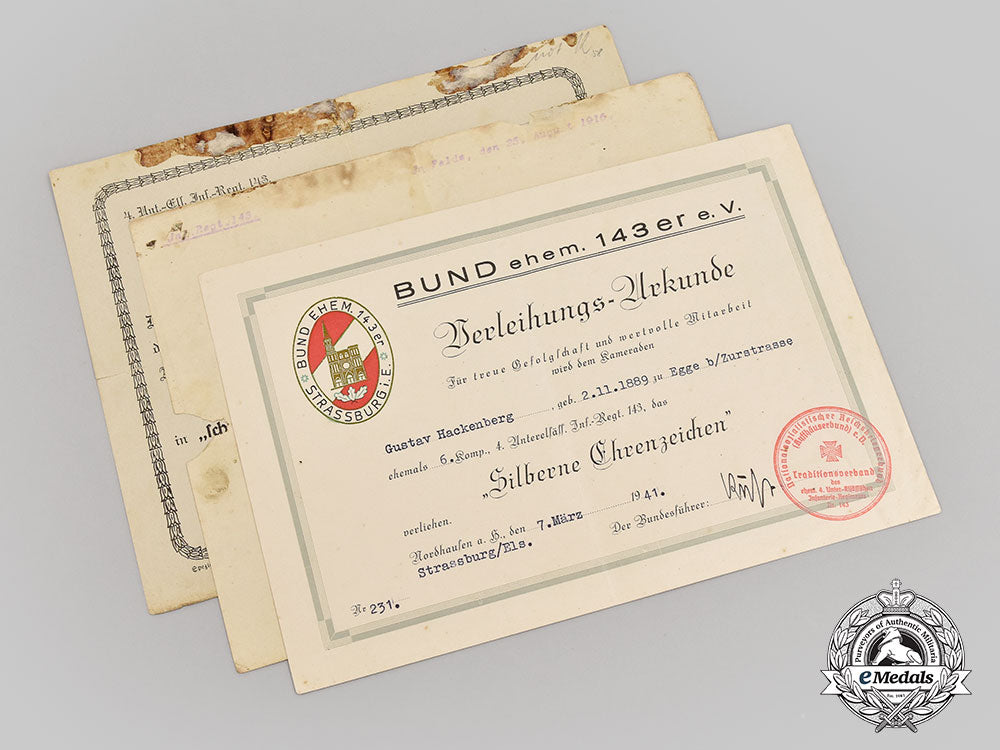 germany,_imperial._a_lot_of_award_documents_to_nco_gustav_hackenberg(_ek2)_l22_mnc2427_469
