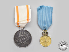 Prussia, Kingdom. A Pair Of Medals