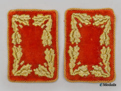 Germany, Third Reich. A Set Of Reich Ministry For The Occupied Eastern Territories Vertreter Des Generalkommissars Collar Tabs