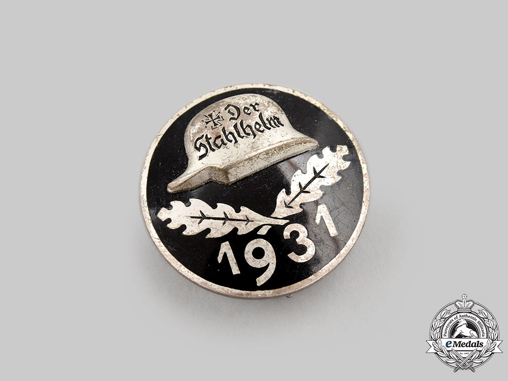 germany,_der_stahlhelm._a1931_stahlhelm_membership_badge,_owner-_attributed,_by_der_stahlhof_magdeburg_l22_mnc2670_052