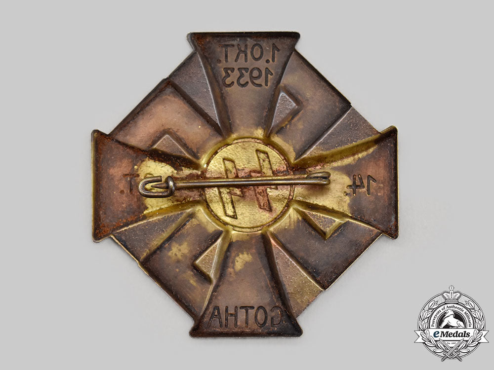 germany,_ss._a1933_ss14._standarte_gotha_event_badge_l22_mnc2777_175