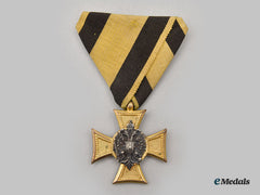 Austria, Empire. A Long Service Cross For 25 Years Of Service, Iii Class