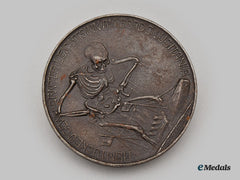 Germany, Imperial. A  “Sinking Of The Rms Lusitania” Medallion By Walther Eberbach, 1916