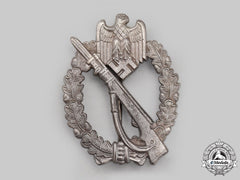 Germany, Wehrmacht. A Late-War Infantry Assault Badge, Silver Grade, By Fritz Zimmermann