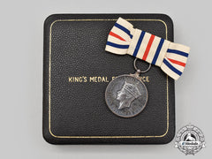 United Kingdom. A King's Medal For Service In The Cause Of Freedom To A Female Recipient, Cased