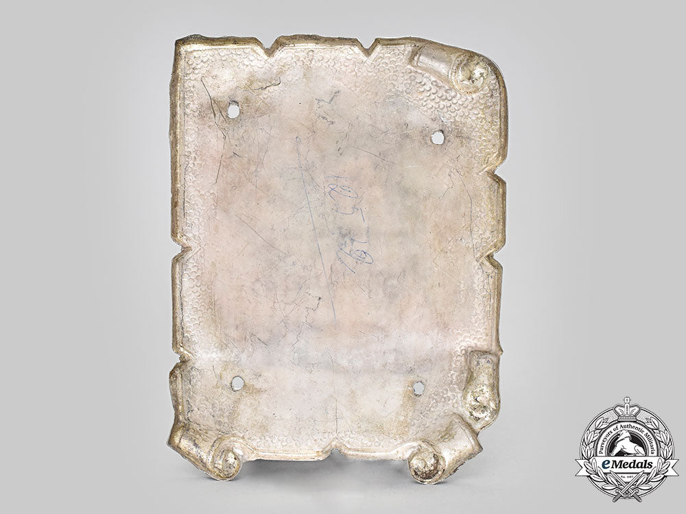 spain,_spanish_state._a1963_commemorative_plaque_to_francisco_franco_from_the_town_of_aracena_l22_mnc3263_566