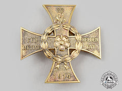Lippe-Detmold, Principality. A War Honour Cross For Heroic Deeds, C. 1930