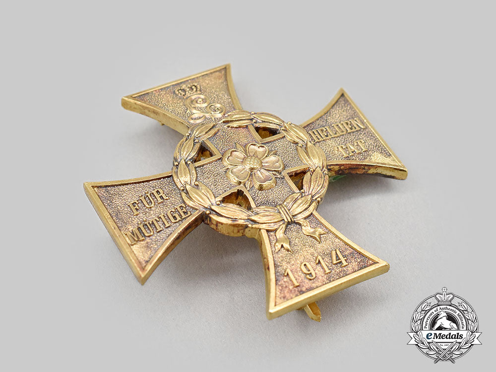 lippe-_detmold,_principality._a_war_honour_cross_for_heroic_deeds,_c.1930_l22_mnc3277_721