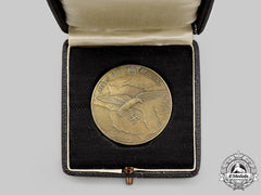 Germany, Luftwaffe. A Western France Air District Distinguished Service Medallion, With Case