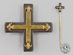 Germany, Weimar Republic. A Baltic Cross, With Stick Pin Miniature