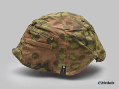 Germany, Ss. A Waffen-Ss B-Pattern Oak Leaf Reversible Helmet Cover