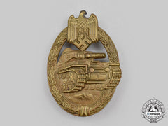 Germany, Wehrmacht. A Panzer Assault Badge, Bronze Grade, B.h. Mayer Design