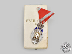 Serbia, Kingdom. An Order Of The White Eagle, Knight In Case, By Huguenin Freres & Co., C.1930