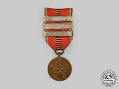 Romania, Kingdom. A Crusade Against Communism Medal With Three Campaign Clasps