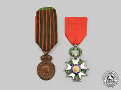France, Iii And V Republics. Two Decorations  & Awards