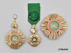 Cambodia, Kingdom (Post 1993). A Royal Order Of Sowathara, I Class Grand Cross & Iv Class Officer, Modern Issue