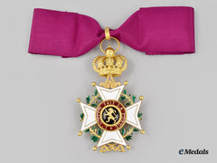 Belgium, Kingdom. An Order Of Leopold I, Commander In Gold