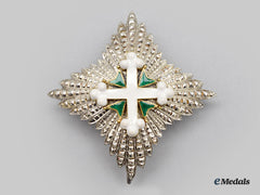Italy, Kingdom. An Order Of St. Maurice And St. Lazarus, Grand Officer’s Breast Star, By Cravanzola
