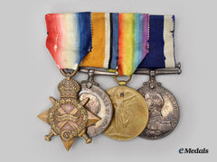 United Kingdom A First War Medal Bar To Frederick Philpott, Royal Navy
