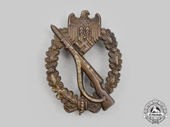 Germany, Wehrmacht. An Infantry Assault Badge, Bronze Grade, By Friedrich Linden