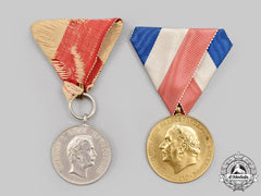 Montenegro, Principality. Two Medals