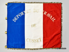 France, Republic. A Commemorative Flag For The French And Jewish Survivors Of The Vichy Government