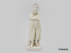 France, Iii Republic. An Antique Porcelain Statue Of Napoleon, By W. Goebel, C. 1910
