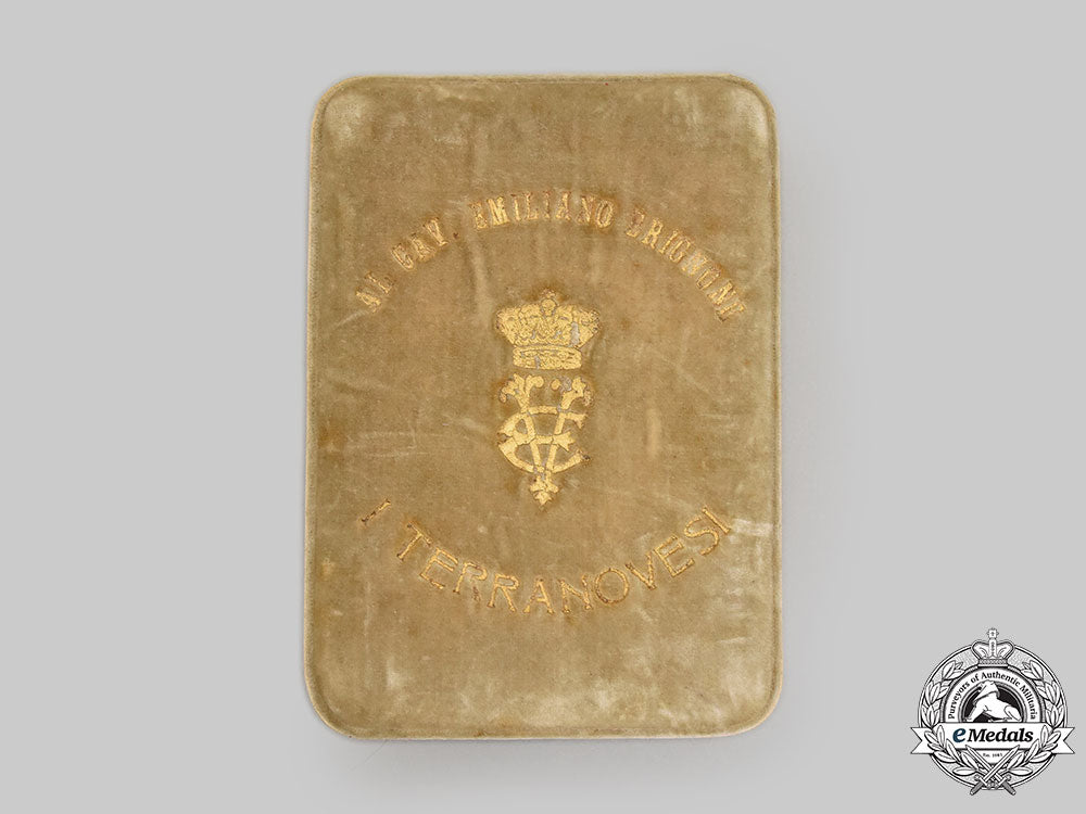 italy,_kingdom._an_order_of_the_crown_of_italy,_v_class_knight_in_gold,"_terranovesi",_c.1900_l22_mnc6705_527_1