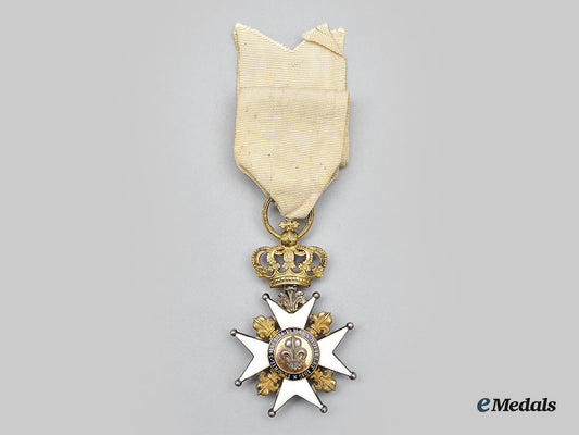 france,_kingdom._a_decoration_of_the_lily_with_a_decoration_of_fidelity_medallion,_c.1815_l22_mnc6991_195