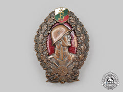 Bulgaria, Kingdom. Army Infantry Leader Badge, Iii Class For Ncos