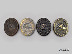 Germany, Wehrmacht. A Lot Of Wound Badges