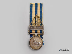 United Kingdom. A Miniature Egypt Medal 1882-1889, To The H.m.s. Beacon