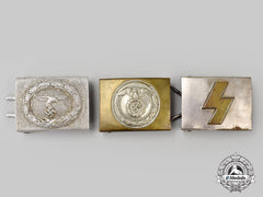 Germany, Third Reich. A Mixed Lot Of Belt Buckles